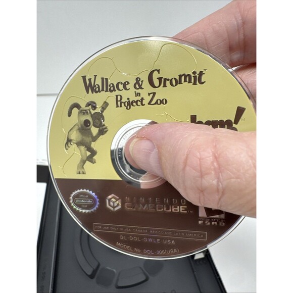 Wallace And Gromit In Project Zoo Nintendo GameCube, 2003 Tested & Working - Picture 5 of 7